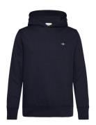 Reg Emb Archive Shield Hoodie Navy GANT