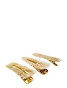 Malibu Hair Clip Silverfling 3 Pcs Gold Pipol's Bazaar