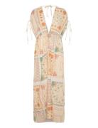 Cotton Tissue Printed Maxi Dress Patterned Stella Nova