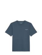 T-Shirts Short Sleeve Blue Marc O'Polo