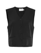 Mschnichelle Waistcoat Black MSCH Copenhagen