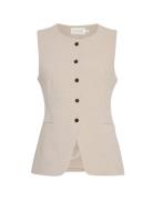 Mschmirabelle Michelle Vest Beige MSCH Copenhagen