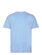 Slim-Fit Cotton T-Shirt Blue Mango