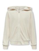 Kogrebel L/S Zip Hood Swt Cream Kids Only