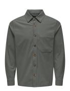 Onstile Corduroy 0111 Shirt Grey ONLY & SONS