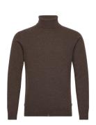 Cfkarl Roll Neck Bounty Knit Brown Casual Friday