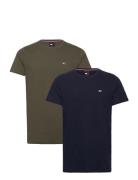 Tjm Xslim 2Pack Jersey Tee Ext Patterned Tommy Jeans