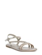 Women Sandals Silver Tamaris