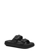 Women Slides Black Tamaris