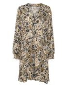 Cuibi Dittemarie Short Dress Khaki Culture