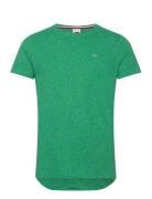 Tjm Slim Jaspe C Neck Green Tommy Jeans