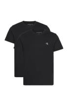 2 Pack Monologo T-Shirt Black Calvin Klein Jeans