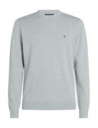 Classic Cotton Crew Neck Grey Tommy Hilfiger