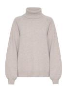 Manzigz Wool Rollneck Noos Beige Gestuz