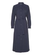 Dress With Belt Blue Coster Copenhagen