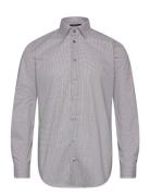 Small Check On White Grey Bosweel Shirts Est. 1937