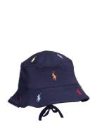 40/1 Interlock-Aoe Hat-Hw-Hat Blue Ralph Lauren Baby