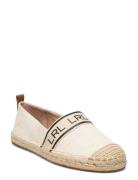 Caylee Iii Canvas Espadrille Cream Lauren Ralph Lauren