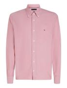 Solid Heritage Oxford Rf Shirt Pink Tommy Hilfiger