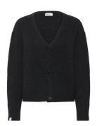 Astrid V Neck Cardigan Black Once Untold