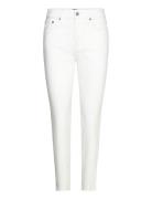 High-Rise Skinny Ankle Jean White Lauren Ralph Lauren