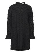 Julia Mock Neck Dress Black Once Untold