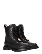 Tommy Hilfiger Lace-Up Ankle Boots Black Black Tommy Hilfiger