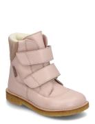 Boots - Flat - With Velcro Pink ANGULUS