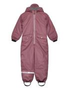 Pu Snow Suit Recycled Pink Mikk-line