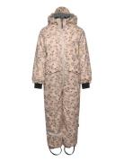 Pu Snow Suit Recycled - Aop Pink Mikk-line