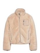 Kogsascha Sherpa Jacket Bo Otw Pink Kids Only