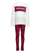 Jactrain Lw Pants And Ls Tee Jnr New White Jack & J S