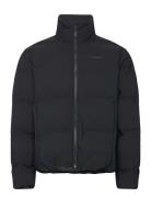 Cropped Seamless Puffer Jacket Black Lindbergh