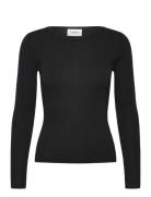 Garimasz Wool Ls Blouse Black Saint Tropez