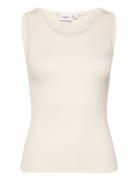 Garimasz Wool Tank Top Cream Saint Tropez