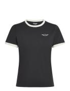 Ringer Tee Black Wrangler