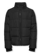 Kobcool Puffer Jacket Otw Black Kids Only