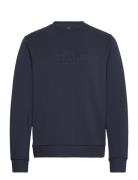 Hs Embossed Crew Navy Hackett London