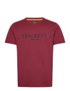 Heritage Classic Tee Burgundy Hackett London