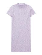 Structured Rib Dress Purple Tom Tailor