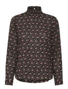 Kaamber Smock Blouse Printed Black Kaffe