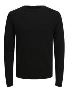 Jprblamerino Knit Crew Neck Black Jack & J S