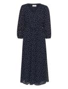 Kasally Dress Navy Kaffe