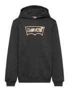 Levi's® Rope Batwing Pullover Hoodie Black Levi's