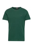 Essential Cotton Reg Tee S/S Green Tommy Hilfiger