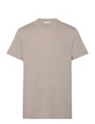 Logo Tape Tee Beige Calvin Klein Jeans