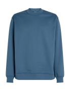 Logo Tape Crew Neck Blue Calvin Klein Jeans