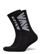 Men's Knit Short Socks Black Emporio Armani