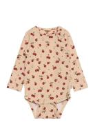 Body L/S Printed Beige Petit Piao