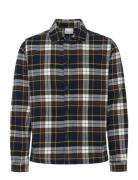 Organic Cotton Flannel Overshirt Go Navy Knowledge Cotton Apparel